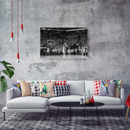 Luka Doncic Game-Winning 3-Pointer – Mavericks Canvas Wall Art Framed Decor