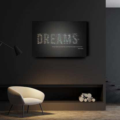 Motivational Quote - Canvas Wall Art Decor for Home & Office