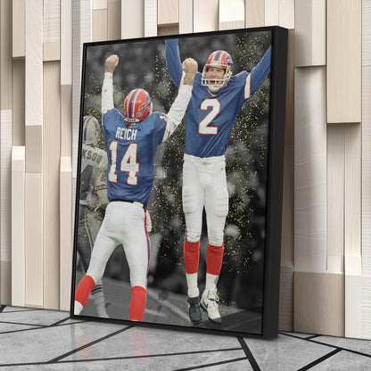 The Comeback Buffalo Bills Canvas Art - NFL Sports Wall Decor