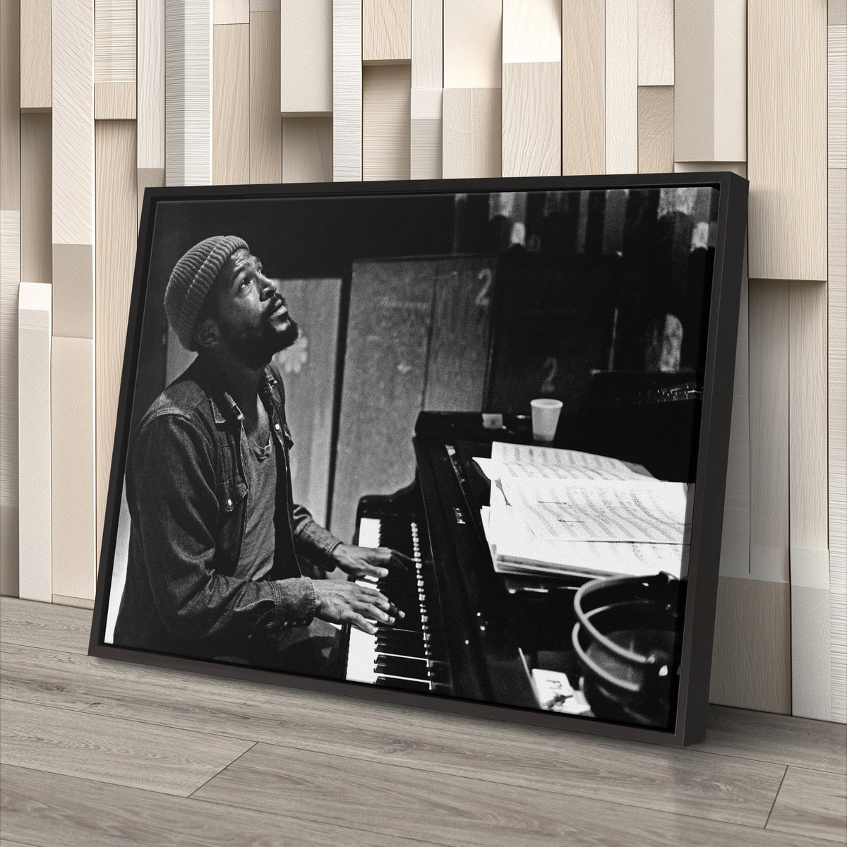 Marvin Gaye - Iconic Canvas Wall Art Decor for Music Lovers