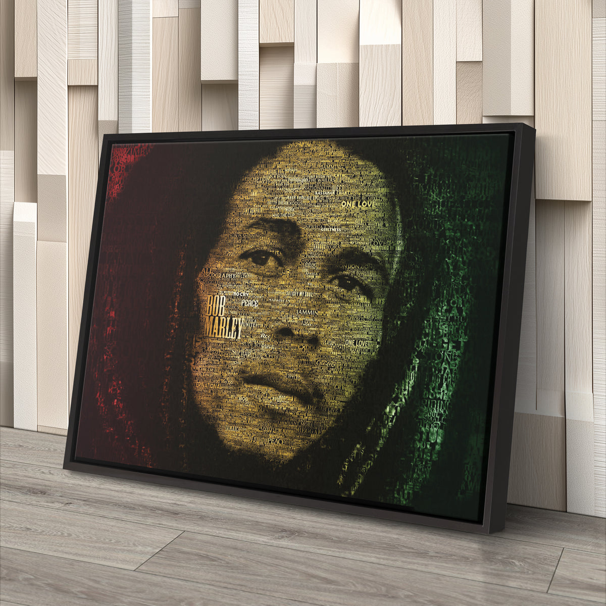 Bob Marley Canvas Wall Art – Music Legend Home Decor Print