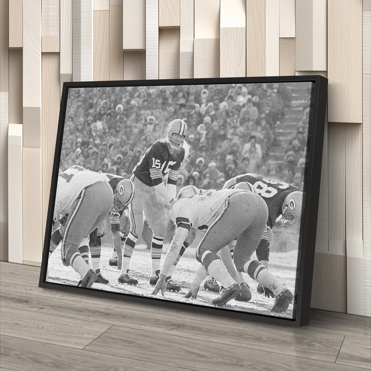 The Ice Bowl Packers vs. Cowboys Canvas Art - NFL Sports Wall Print