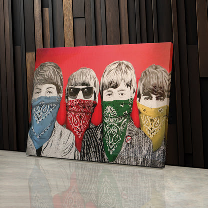 The Beatles - Legendary Music Group Canvas Wall Art Decor