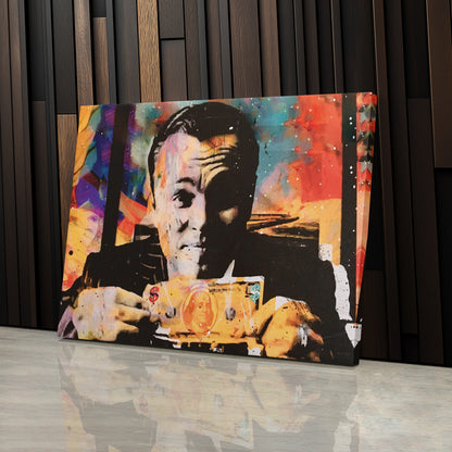 The Wolf of Wall Street Poster – Leonardo DiCaprio Canvas Wall Art Home Decor