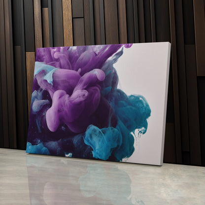 Cloud Poster Abstract Colorful - Canvas Wall Art Decor
