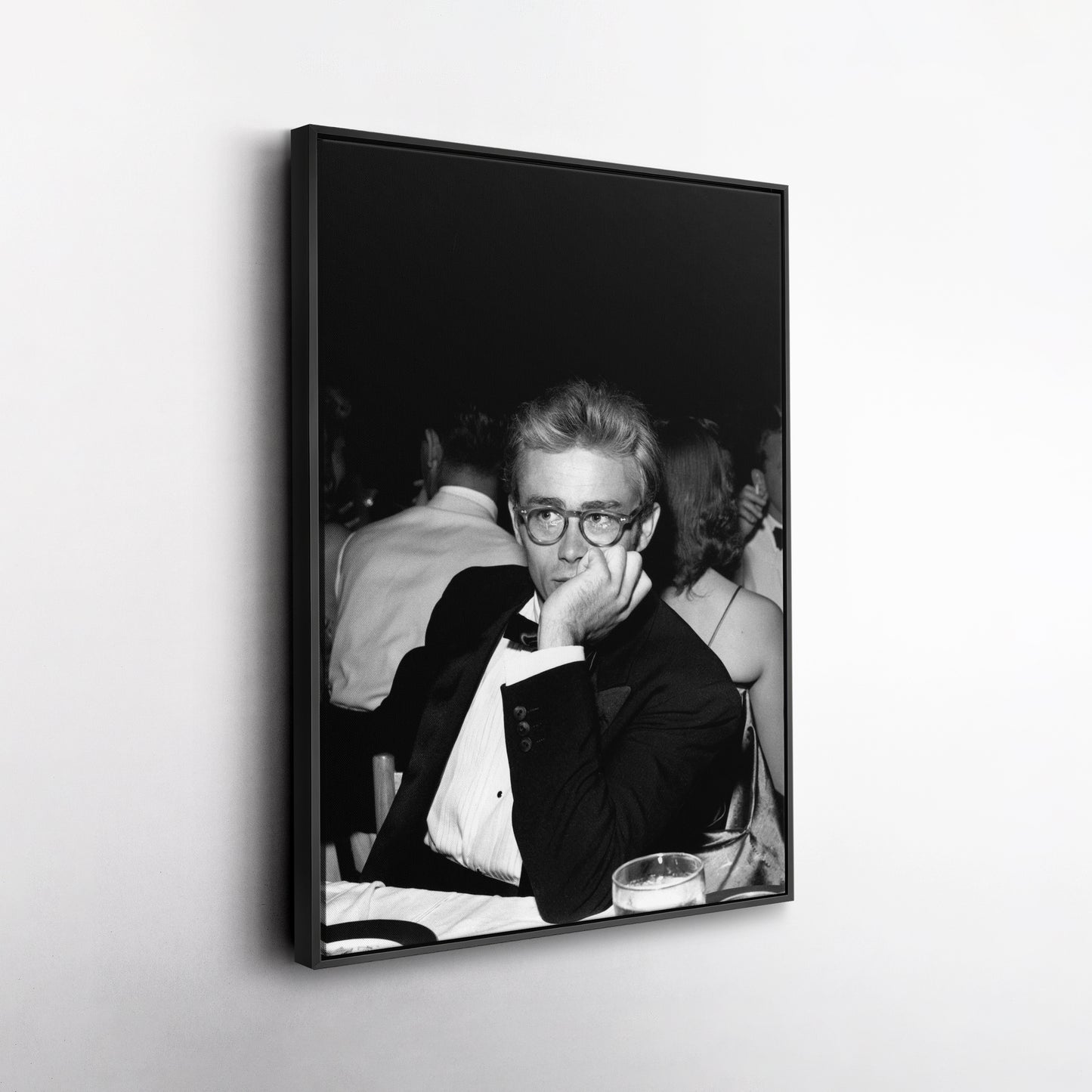 James Dean Canvas Wall Art – Timeless American Actor Portrait