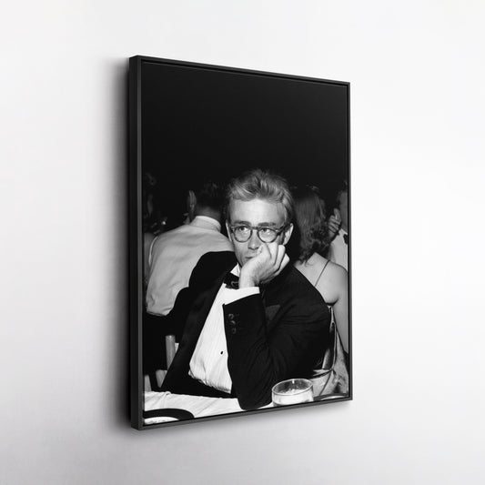 James Dean Canvas Wall Art – Timeless American Actor Portrait