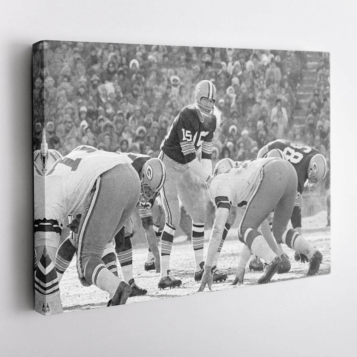 The Ice Bowl Packers vs. Cowboys Canvas Art - NFL Sports Wall Print