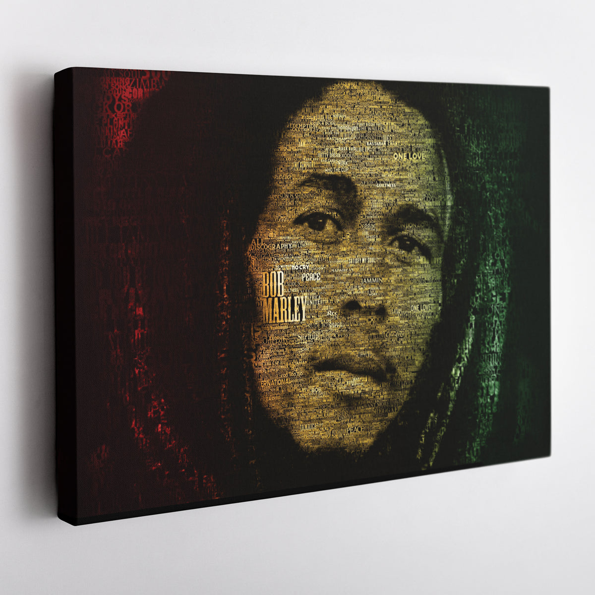 Bob Marley Canvas Wall Art – Music Legend Home Decor Print