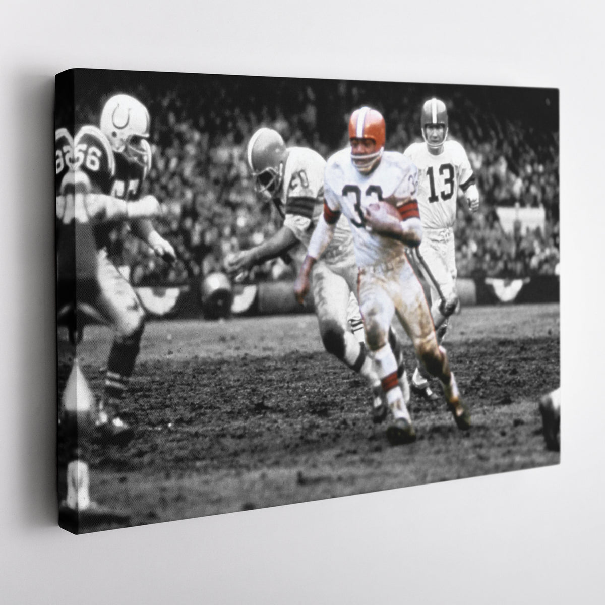 1964 NFL Championship Cleveland Browns Canvas Wall Art Decor - Legendary Sports Poster