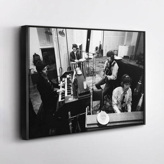 The Beatles Recording Studio Canvas Wall Art – Legendary Music Decor