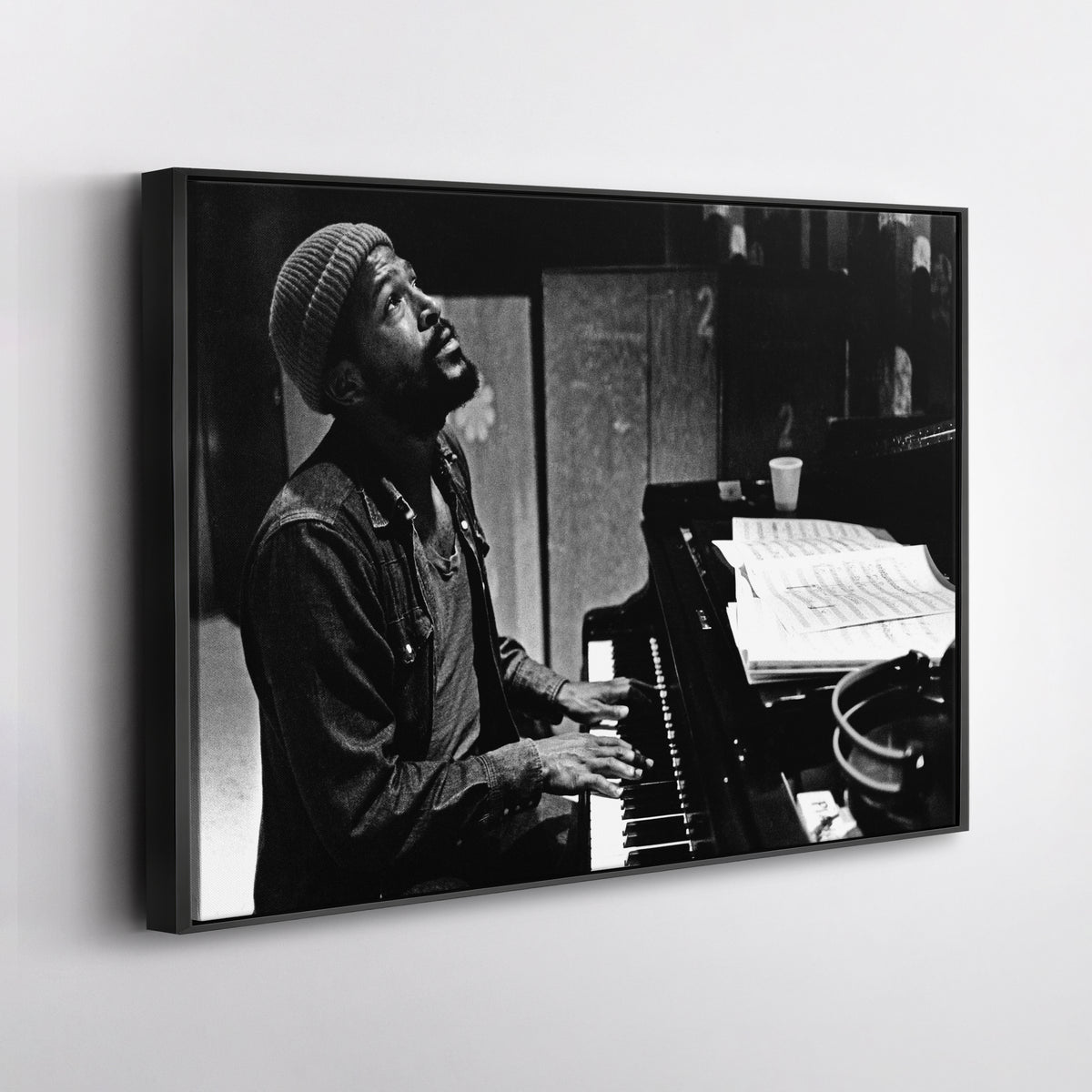 Marvin Gaye - Iconic Canvas Wall Art Decor for Music Lovers