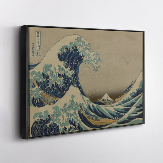 The Great Wave off Kanagawa - Hokusai Canvas Wall Art Decor