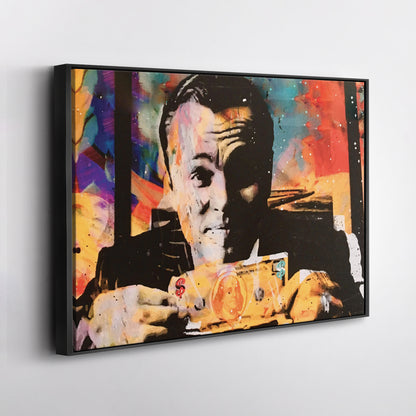 The Wolf of Wall Street Poster – Leonardo DiCaprio Canvas Wall Art Home Decor