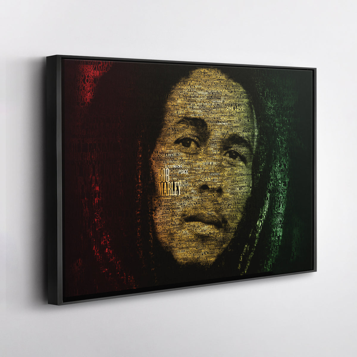 Bob Marley Canvas Wall Art – Music Legend Home Decor Print