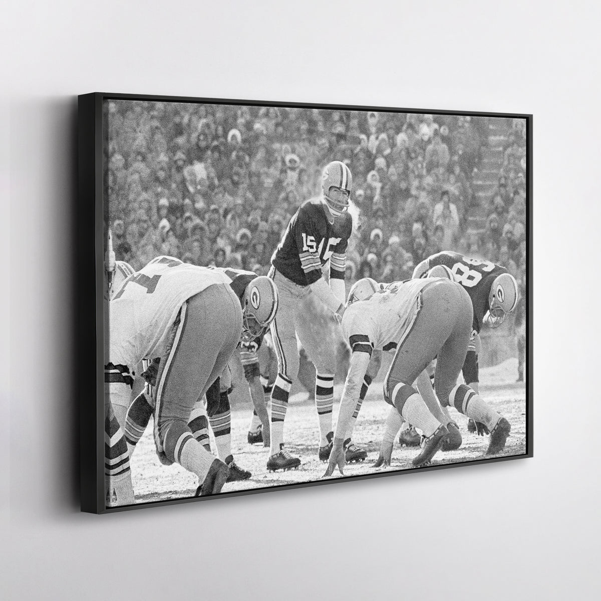 The Ice Bowl Packers vs. Cowboys Canvas Art - NFL Sports Wall Print