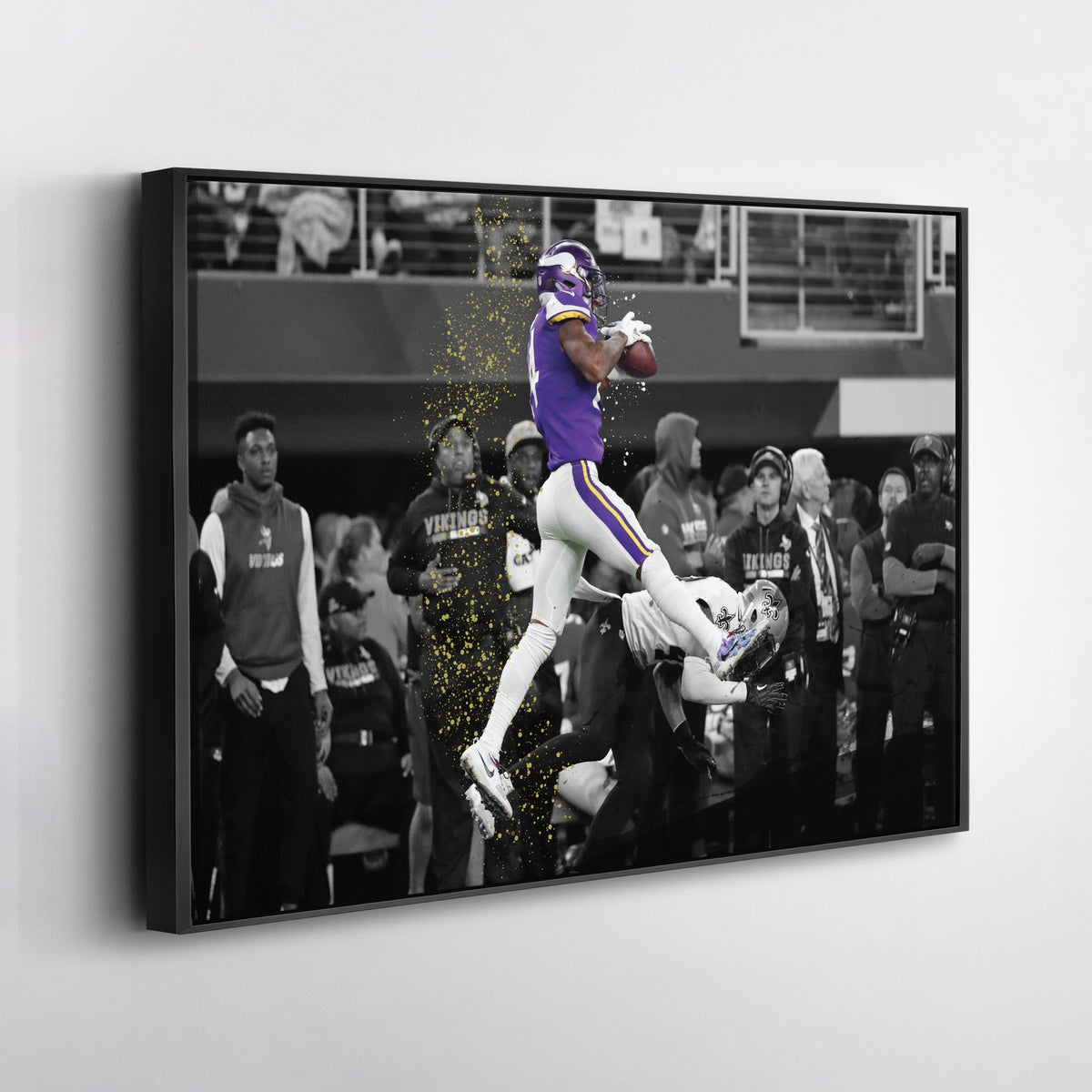 The Minneapolis Miracle Canvas Art - NFL Vikings vs. Saints Poster
