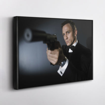 James Bond Daniel Craig Canvas Wall Art – The Modern James Bond Poster