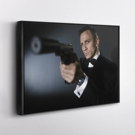 James Bond Daniel Craig Canvas Wall Art – The Modern James Bond Poster
