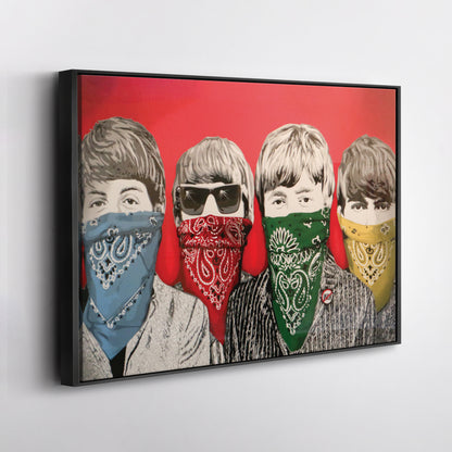 The Beatles - Legendary Music Group Canvas Wall Art Decor