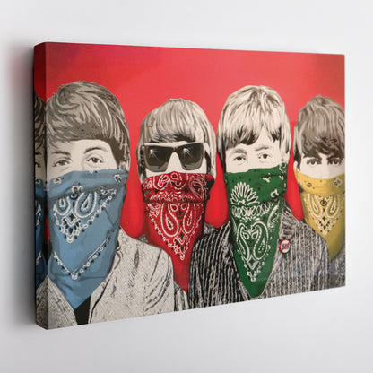 The Beatles - Legendary Music Group Canvas Wall Art Decor