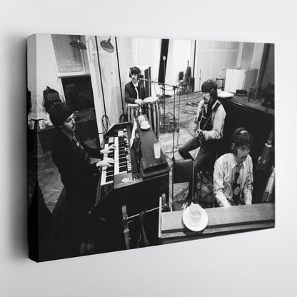 The Beatles Recording Studio Canvas Wall Art – Legendary Music Decor