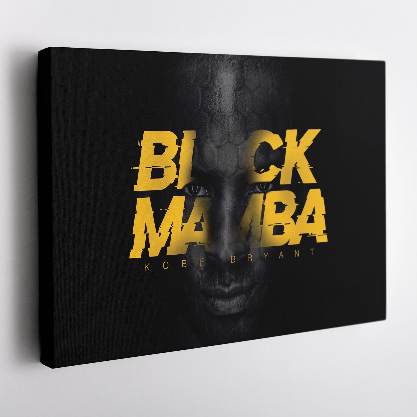 Kobe Bryant Black Mamba Forever Canvas Wall Art – Timeless Basketball Icon
