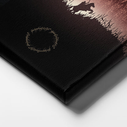 Lord of The Rings Trilogy Canvas Wall Art – Epic Movie Decor