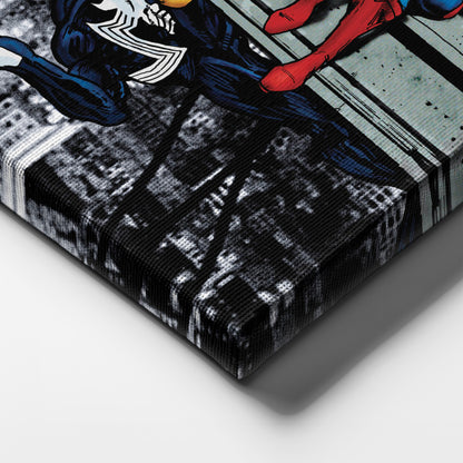 Superheroes Lunch atop a Skyscraper - Canvas Wall Art Decor