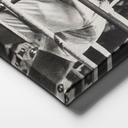 Muhammad Ali vs Joe Frazier Canvas Wall Art – Boxing Legends Decor