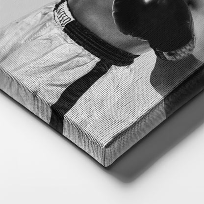 Muhammad Ali Young Canvas Wall Art – Boxing Legend Early Years Decor
