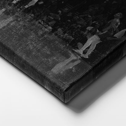Stephen Curry Record Breaking 3-Pointer Canvas Art - NBA Wall Decor