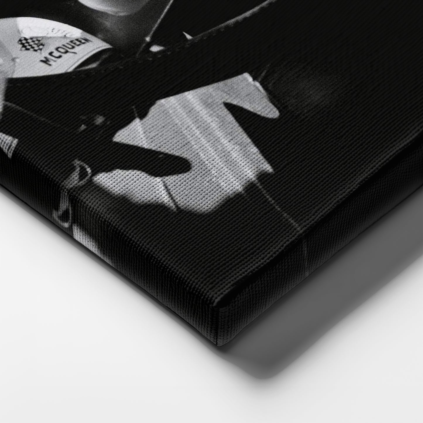 Steve McQueen Black and White Poster – Canvas Wall Art Decor