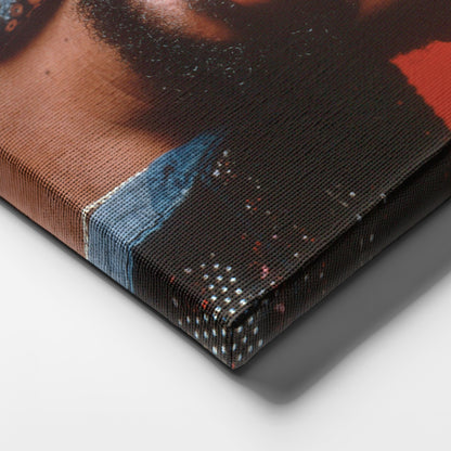 Marvin Gaye Soul Singer Canvas Art – Music Icon Home Decor