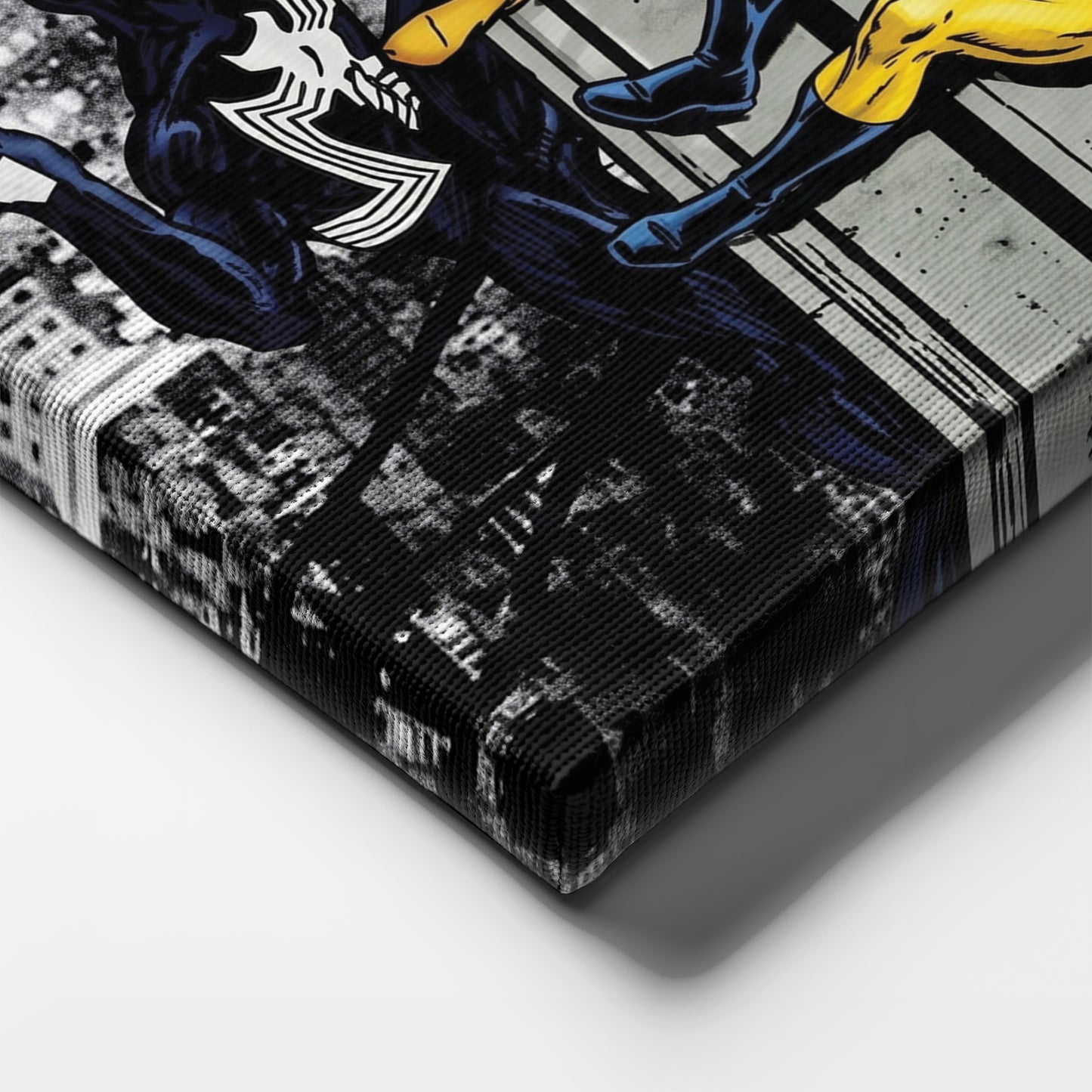 Marvel Superheroes Lunch Atop a Skyscraper Canvas Wall Art