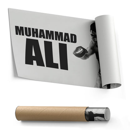 Muhammad Ali Young Canvas Wall Art – Boxing Legend Early Years Decor