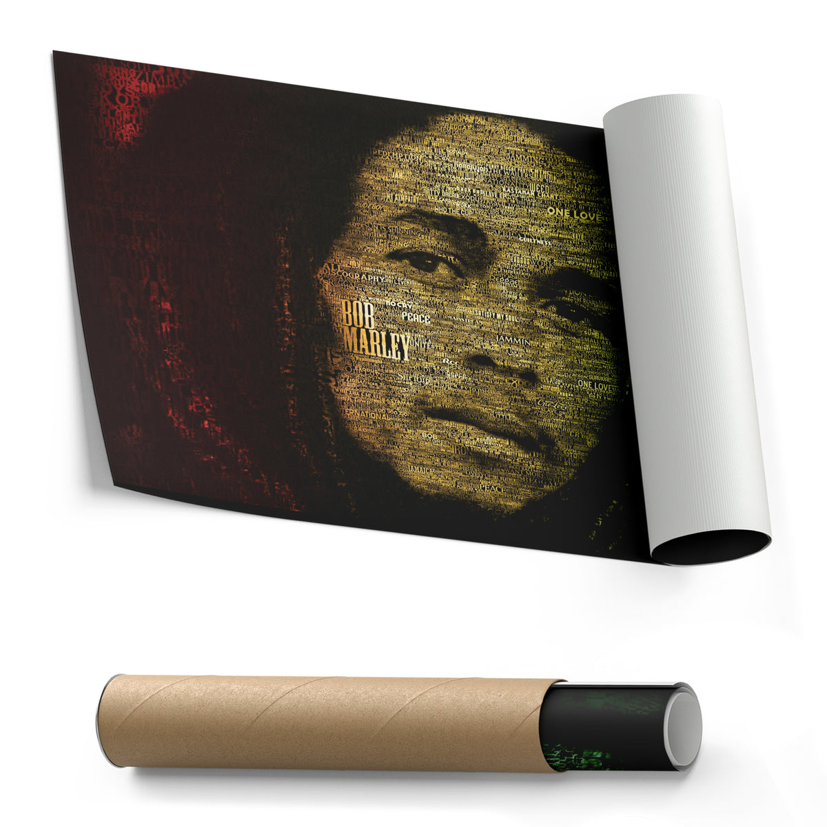 Bob Marley Canvas Wall Art – Music Legend Home Decor Print