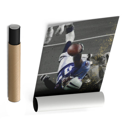 The Tackle Rams vs. Titans Canvas Art - NFL Football Wall Decor Print