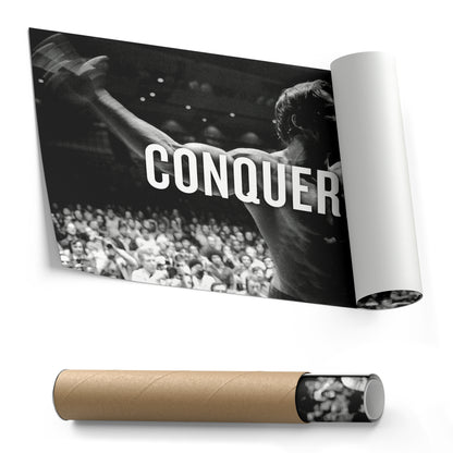 Arnold Schwarzenegger Bodybuilding Canvas Print – Wall Art for Man Cave & Home Decor