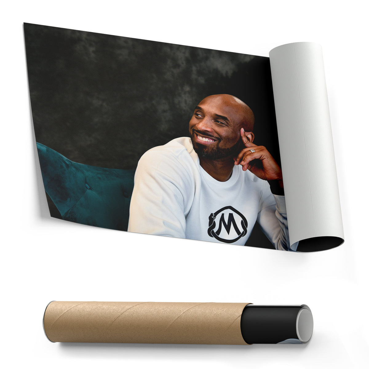 Black Mamba Kobe Bryant Basketball Canvas Wall Art – NBA Decor