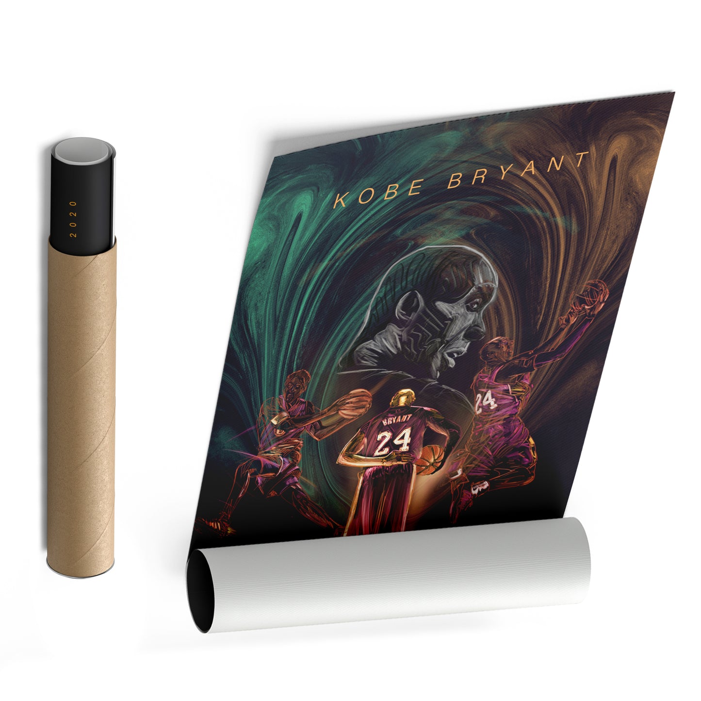 Kobe Bryant 1978-2020 Canvas Wall Art – A Tribute to an NBA Legend