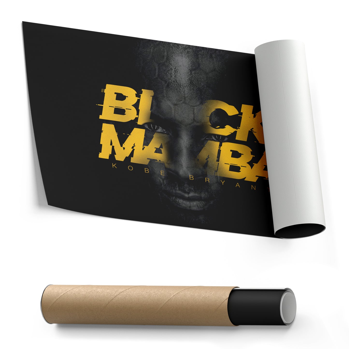 Kobe Bryant Black Mamba Forever Canvas Wall Art – Timeless Basketball Icon