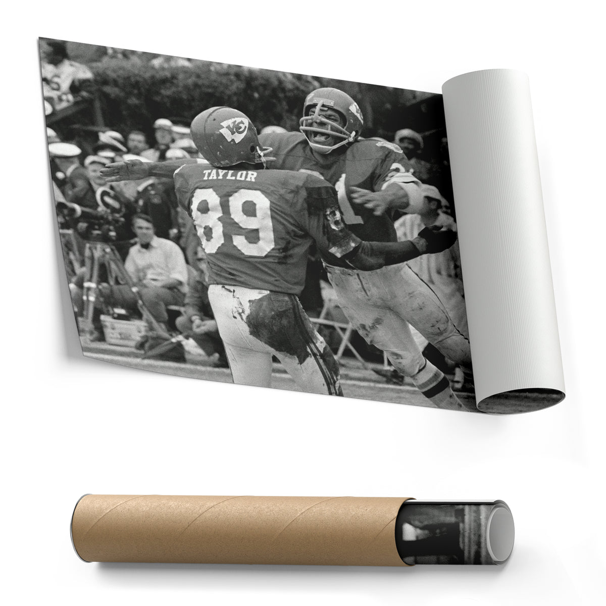 65 Toss Power Trap Chiefs vs. Vikings Canvas Wall Art Decor - NFL Iconic Moment