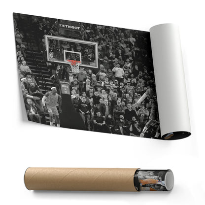 Bogdan Bogdanovic Buzzer Beater vs Lakers Canvas Wall Art Decor - NBA Highlight Art